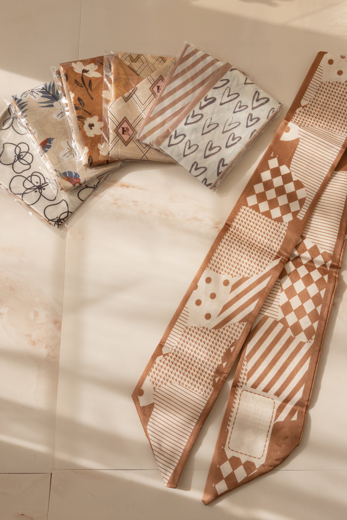 Bandadas/pañoletas para bags
